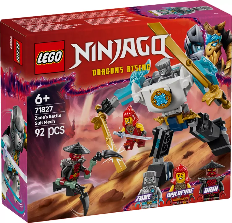 LEGO® Ninjago. Mech w zbroi bojowej Zane’a 71827 - tantis.pl