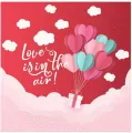 Serwetki Love 33x33cm - tantis.pl