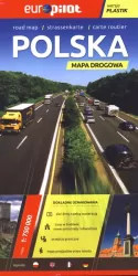 Polska. Mapa drogowa 1:750 000