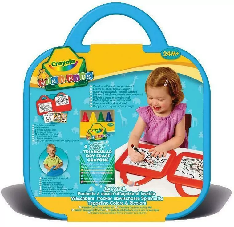 Zestaw do kolorowania podróżny zmywalny CRAYOLA - tantis.pl