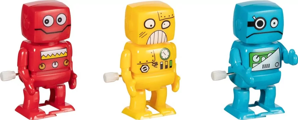 Robot zabawka do nakręcania mix - tantis.pl