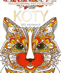 365 sentencji o kotach. Kolorowanka antystresowa