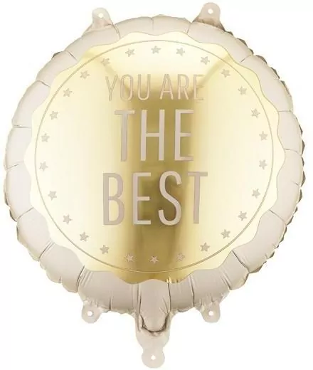 Balon foliowy pastylka You Are The Best 35x35cm - tantis.pl