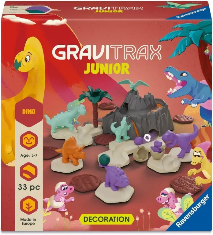 Gravitrax Junior - Zestaw uzupełniający Dino - tantis.pl
