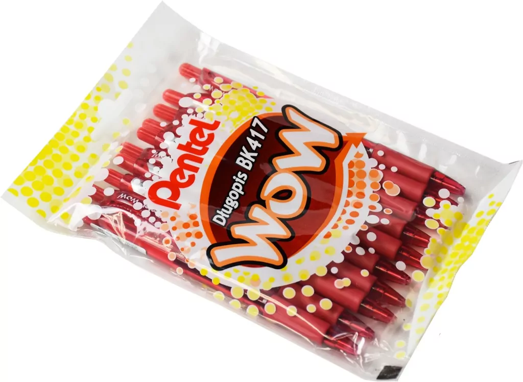 Długopis WOW BK417 czerwony - tantis.pl