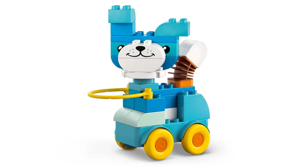 LEGO® Duplo. 3 w 1 Zwierzątka na kółkach 10448 - tantis.pl
