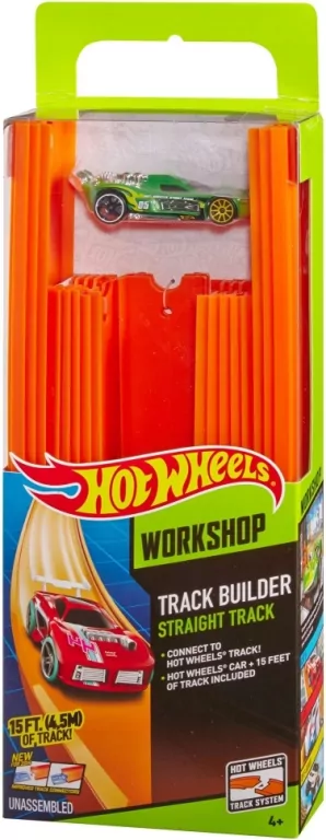 Hot Wheels. Tor prosty + autko - tantis.pl