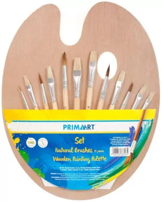 Starpak. Zestaw pędzli + paletka