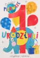 KARNET URODZINY 1 B6 Z KOP PD KB6-1839 FOL - tantis.pl
