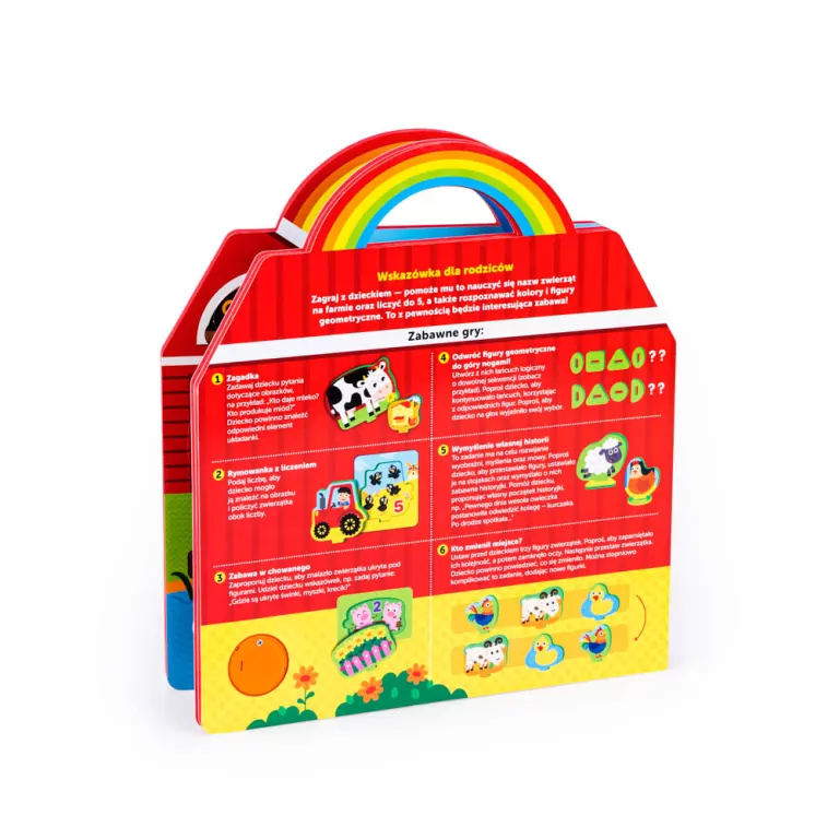 Puzzle 3D. Dźwięki wokół nas. Farma - tantis.pl