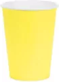 Kubeczki papierowe żółty 250ml - tantis.pl