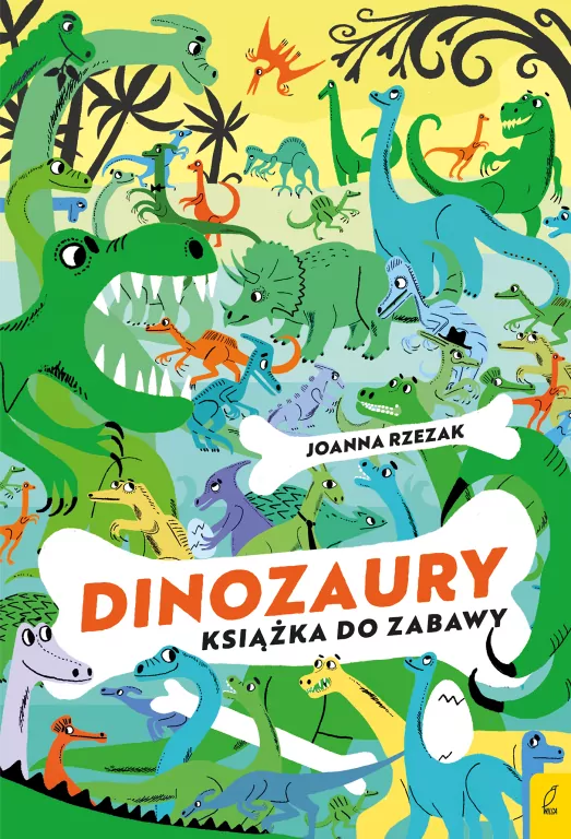 Dinozaury. Książka do zabawy - tantis.pl