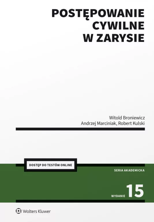 Postępowanie cywilne w zarysie w.15 - tantis.pl