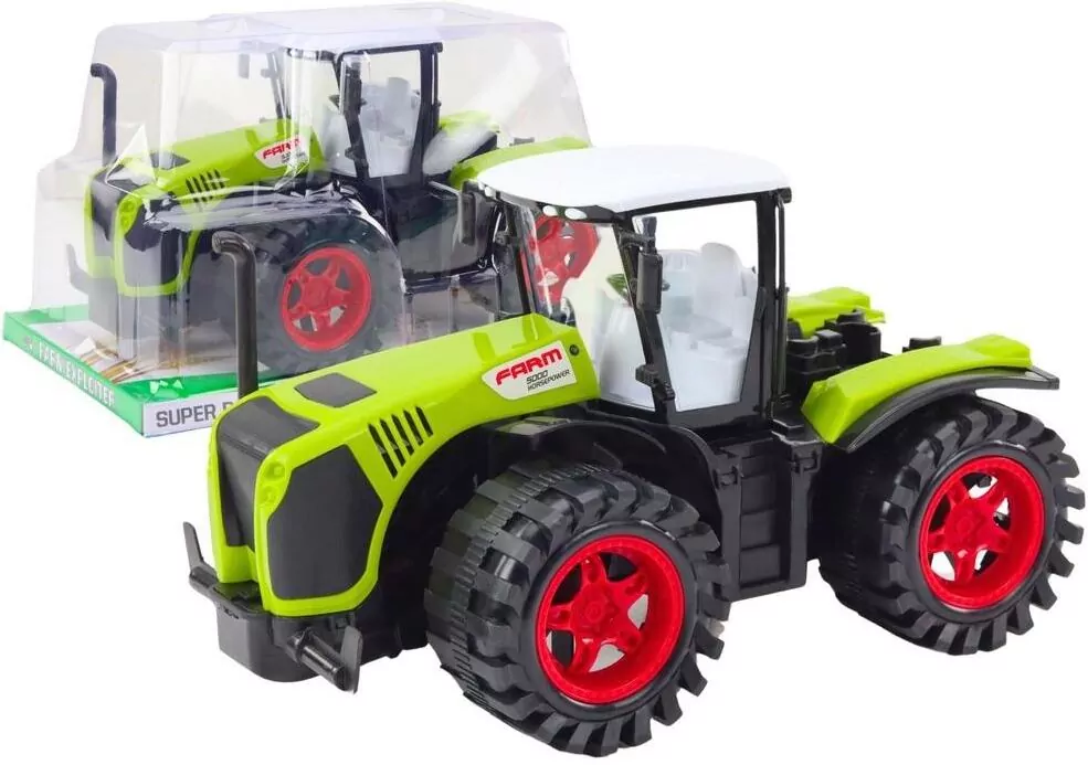 Taktor farmerski duży zielony - tantis.pl