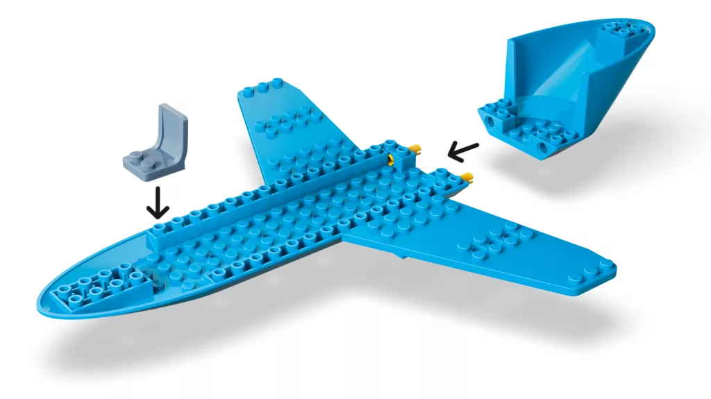 LEGO® Samolot pasażerski 60492 - tantis.pl