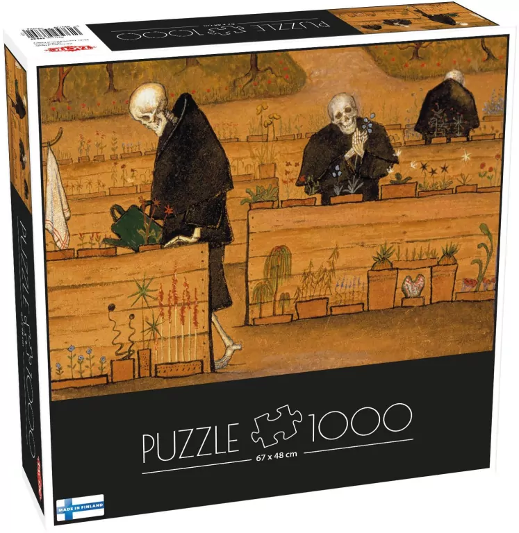 Puzzle 1000 Hugo Simberg, Kuol - tantis.pl