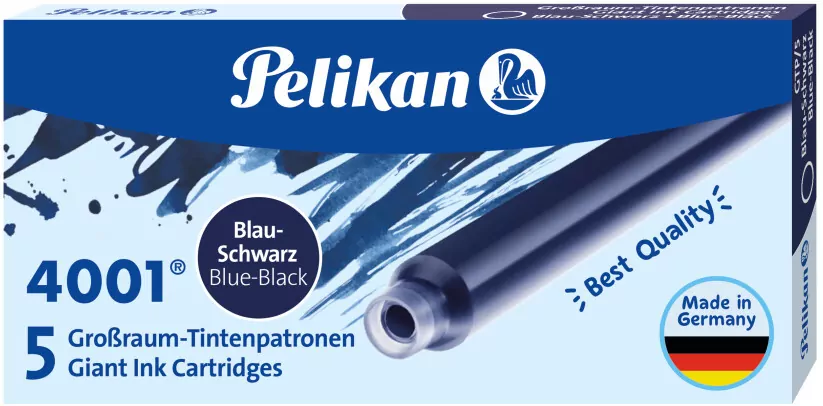 Naboje długie. Niebiesko-czarne GTP/5 5 sztuk - tantis.pl