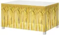 Dekoracja na brzeg stołu złota 80x300cm - tantis.pl