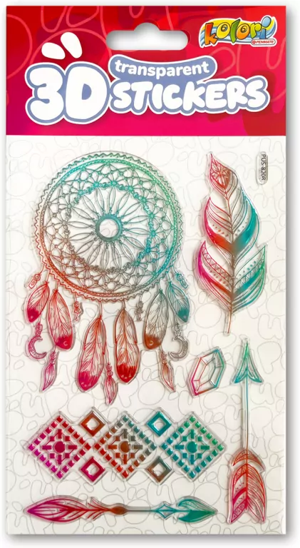Naklejki 3D Transparent Dream Catcher - tantis.pl