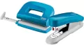 Zestaw. Zszywacz E15 + dziurkacz E210. Jasnoniebieski - tantis.pl