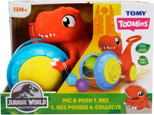 Toomies T-Rex zbieracz piłek Jurassic World