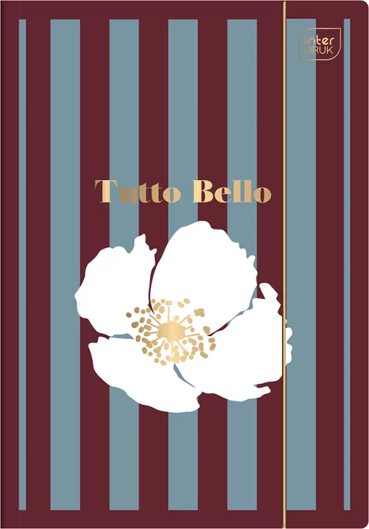 Teczka z gumką A4+ Metalic Tutto Bello - tantis.pl