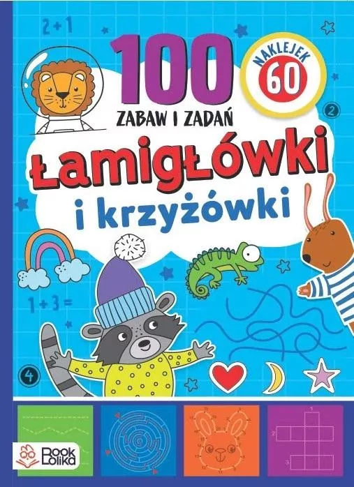 Łamigłówki i krzyżówki. Ponad 100 zabaw i zadań - tantis.pl