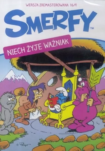 Niech żyje Ważniak. Smerfy. DVD - tantis.pl