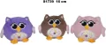 Sowa zegar 16cm MIX - tantis.pl