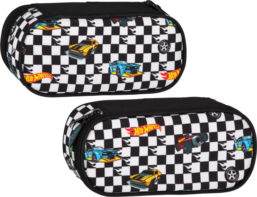 Piórnik saszetka owalna Hot Wheels - tantis.pl