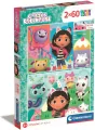 Clementoni. Puzzle 2x60. Super Kolor. Gabby's Dollhouse - tantis.pl