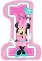 Balon foliowy 1st Birthday Minnie Mouse - tantis.pl