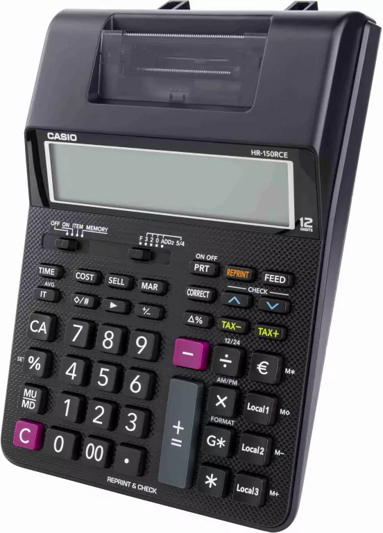 Kalkulator Casio HR-150RCE Z ZAS - tantis.pl