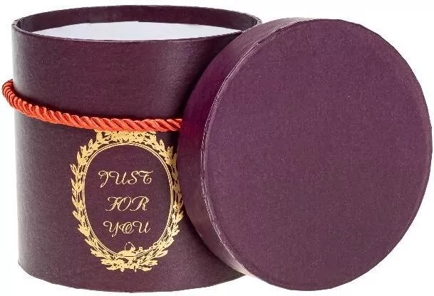 Pudełko Flower Box purpurowy ROZETTE - tantis.pl