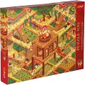 Puzzle 500 Śmieszne kurczaki TREFL - tantis.pl
