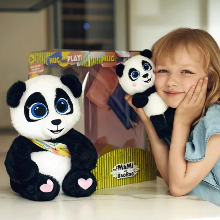 Interaktywna Panda Mami i Dziecko Panda BaoBao - tantis.pl