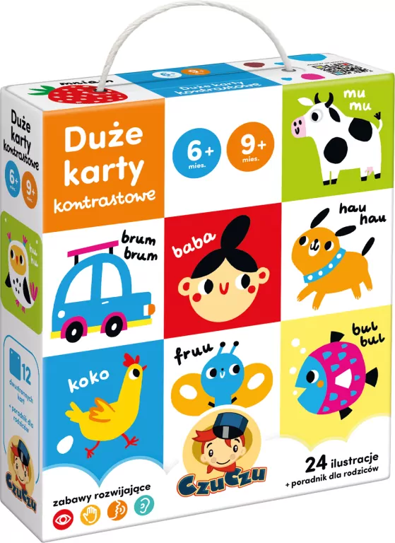 CzuCzu. Duże karty kontrastowe - tantis.pl