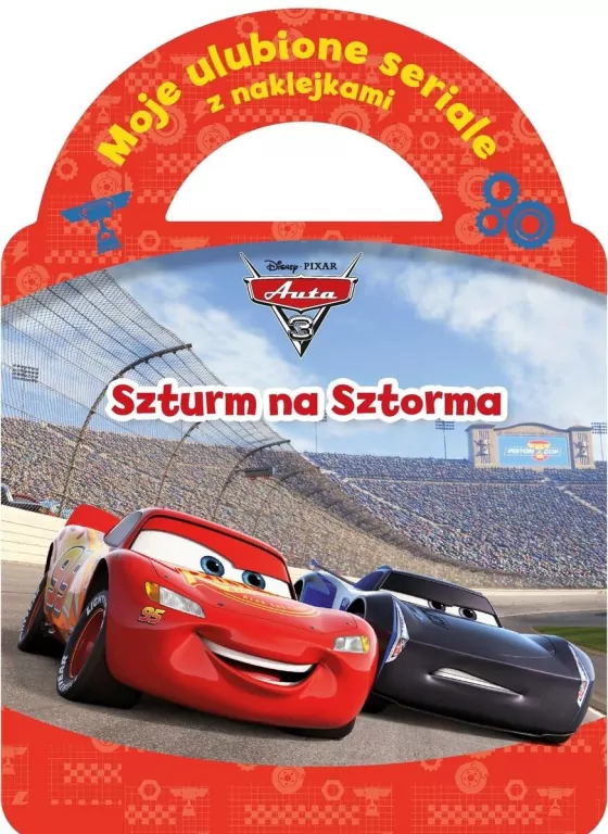 Moje ulubione seriale z naklejkami. Szturm na Sztorma. Disney Pixar Auta - tantis.pl