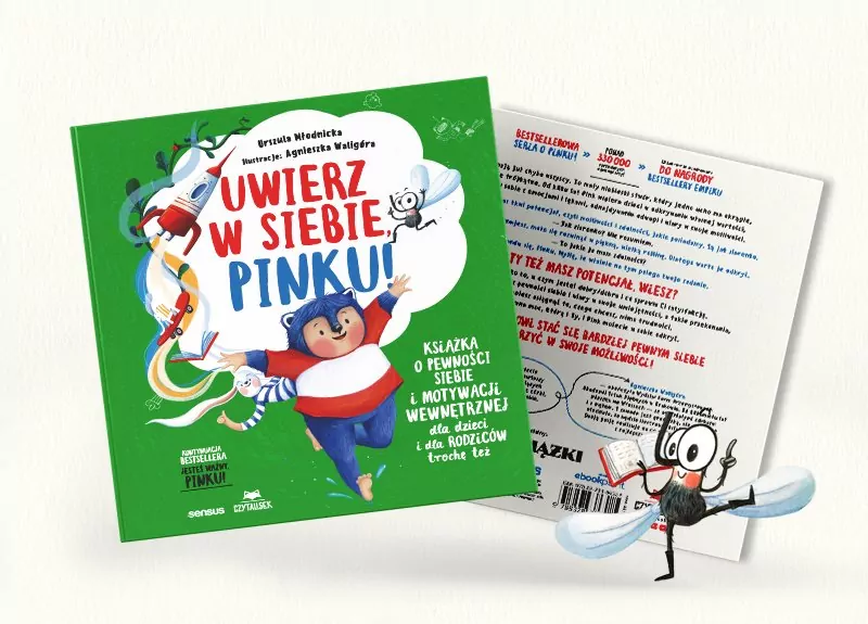 Uwierz w siebie, Pinku! Książka o pewności siebie - tantis.pl