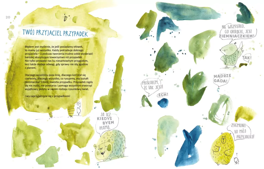 Od plamy do obrazka. Nauka kreatywnego rysowania - tantis.pl