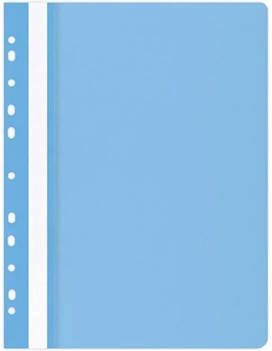 Skoroszyt A4 PP wpinany jasnoniebieski - tantis.pl