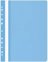 Skoroszyt A4 PP wpinany jasnoniebieski