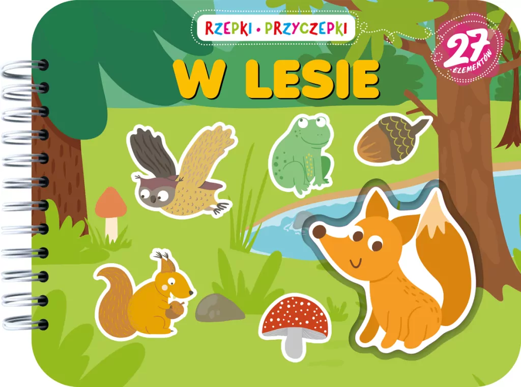 Rzepki-przyczepki. W lesie - tantis.pl