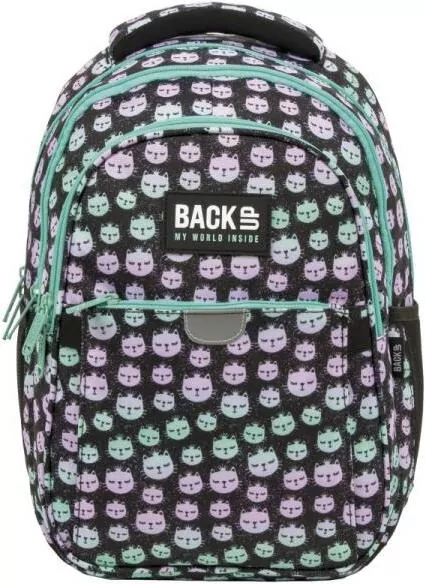 Plecak 3-komorowy BACKUP 5. Koty - tantis.pl