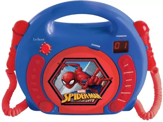 Przenośny odtwarzacz CD Spiderman Lexibook RCDK100SP - tantis.pl