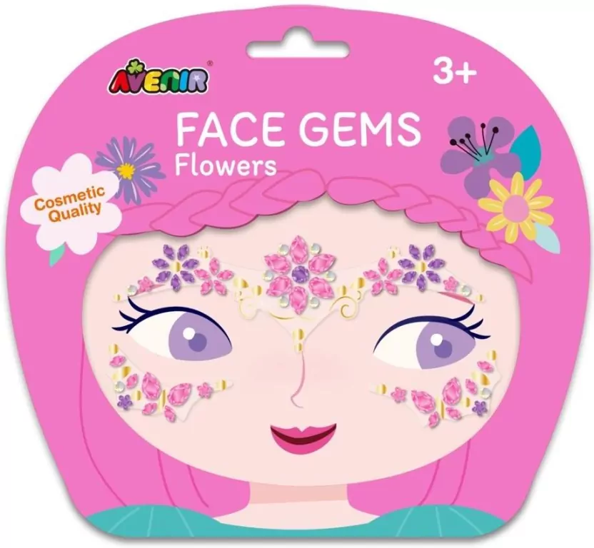 Klejnoty do Twarzy. Kwiat - tantis.pl