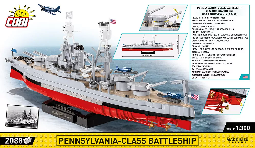 Executive Edition Pennsylvania - Class Battleship - tantis.pl