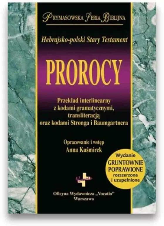 Hebrajsko-polski stary testament Prorocy - tantis.pl