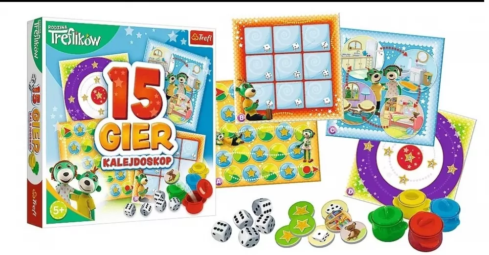 Kalejdoskop 15 gier. Trefliki - tantis.pl