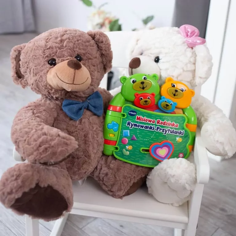 Misiowa Rodzinka. Rymowanki-Przytulanki. 60993 - tantis.pl